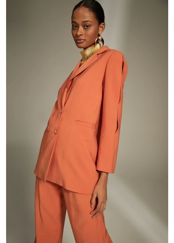 HUKKA KİREMİT BLAZER CEKET