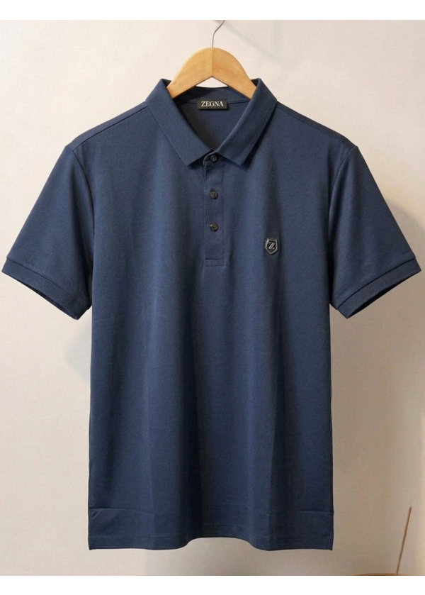 lacivert renk Polo Yaka T-shirt