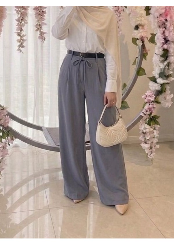 GRİ KUMAŞ PANTOLON