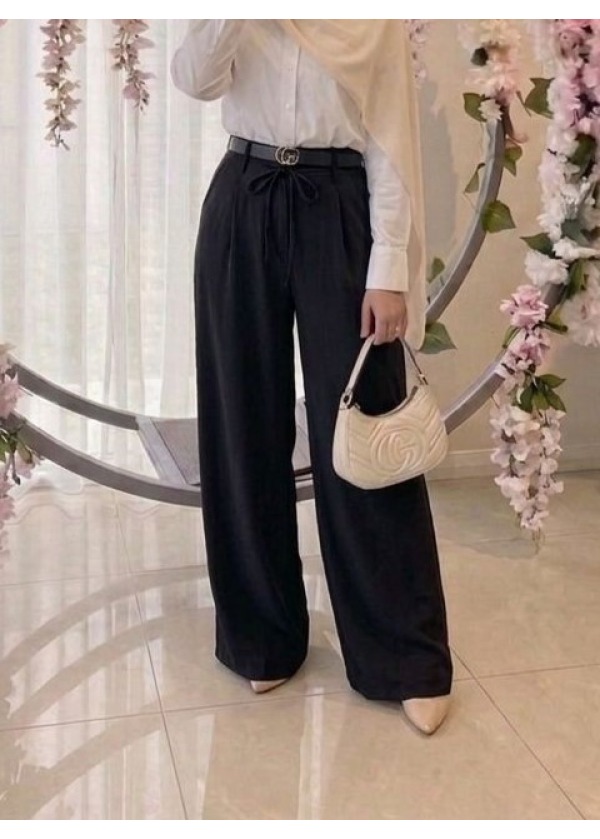 SİYAH KUMAŞ PANTOLON