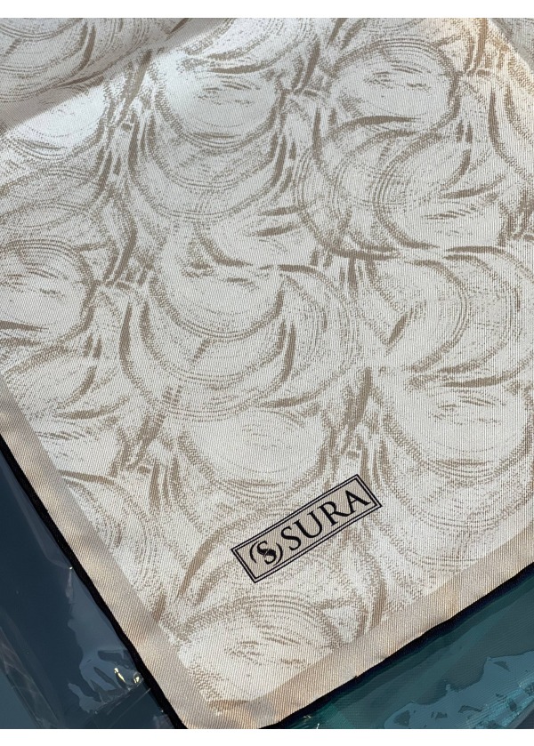 SURA %100 İPEK SATEN EŞARP 90*90 